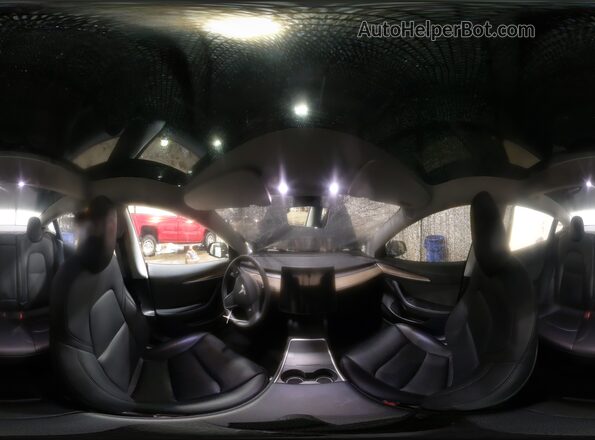 5YJ3E1EA9PF548130 2023 TESLA MODEL Black Սալոնի 360 աստիճան տեսք