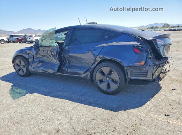 5YJ3E1EA9PF707938 2023 TESLA MODEL Gray Trasero izquierdo