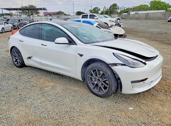 5YJ3E1EAXMF067685 2021 TESLA MODEL Белый 