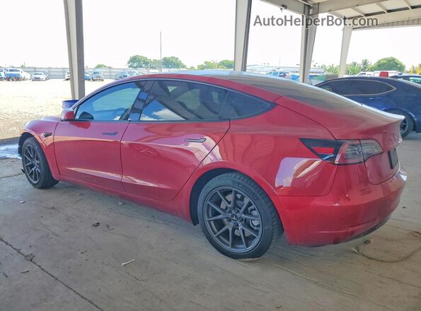5YJ3E1EAXMF097060 2021 TESLA MODEL Red Tył lewy