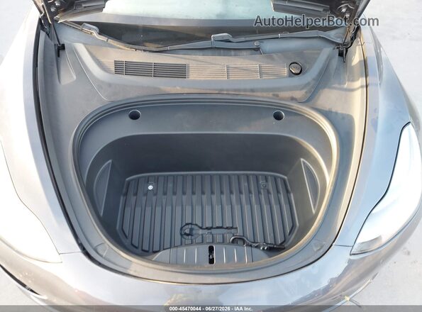 5YJ3E1EAXMF911367 2021 TESLA MODEL 3 Gray Widok z tyłu