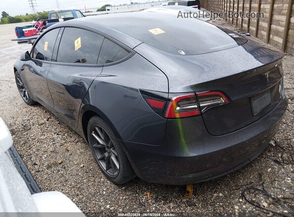 5YJ3E1EAXMF976378 2021 TESLA MODEL 3 Gray Հետևի ձախ