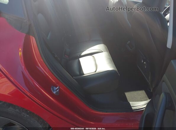 5YJ3E1EAXNF371813 2022 TESLA MODEL 3 Red Вид наклейки з VIN-кодом