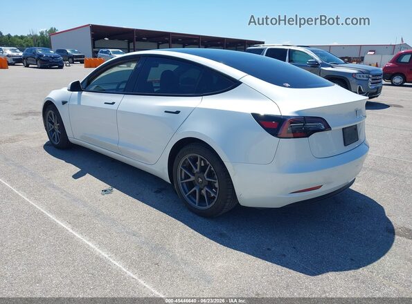 5YJ3E1EAXPF576552 2023 TESLA MODEL 3 White Հետևի ձախ