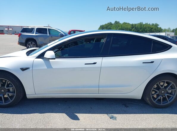 5YJ3E1EAXPF576552 2023 TESLA MODEL 3 White Սալոնի 360 աստիճան տեսք
