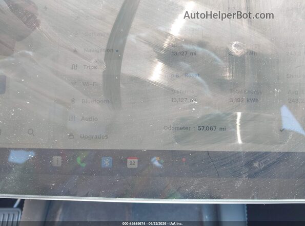 5YJ3E1EAXPF606634 2023 TESLA MODEL 3 Red Vista de los asientos traseros