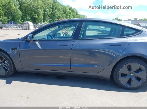 5YJ3E1EAXPF653842 2023 TESLA MODEL 3 Gray Vista interior de 360 grados
