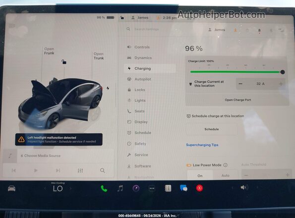 5YJ3E1EAXPF653842 2023 TESLA MODEL 3 Gray 