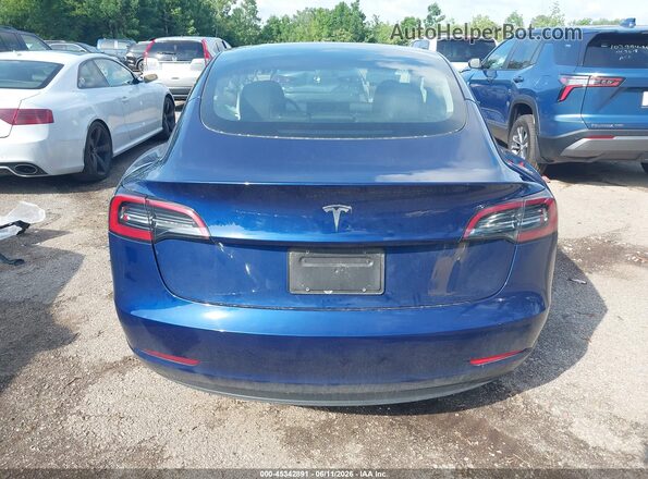 5YJ3E1EAXPF682192 2023 TESLA MODEL 3 Blue Widok wnętrza 360 stopni