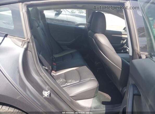5YJ3E1EAXPF699736 2023 TESLA MODEL 3 Gray Вид наклейки з VIN-кодом