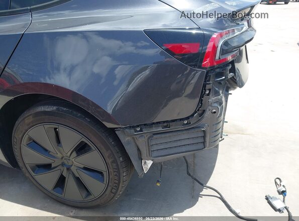 5YJ3E1EAXSF899461 2025 TESLA MODEL 3 Gray 