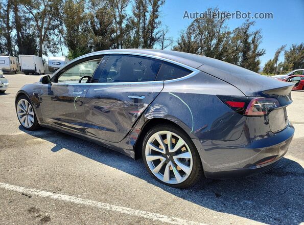 5YJ3E1EB0JF087013 2018 TESLA MODEL Gray Հետևի ձախ