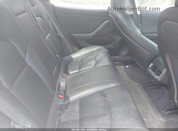 5YJ3E1EB0JF134170 2018 TESLA MODEL 3 White Widok naklejki z numerem VIN