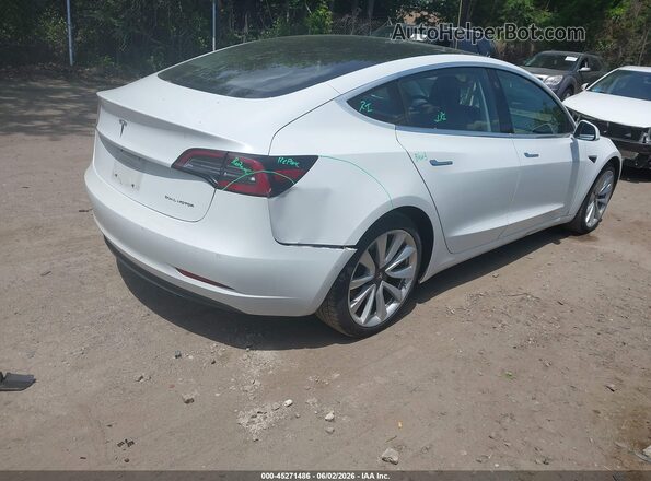 5YJ3E1EB0JF134170 2018 TESLA MODEL 3 White Tył prawy