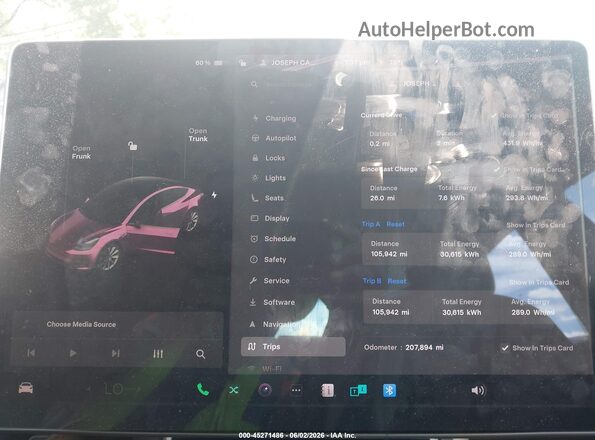5YJ3E1EB0JF134170 2018 TESLA MODEL 3 White 