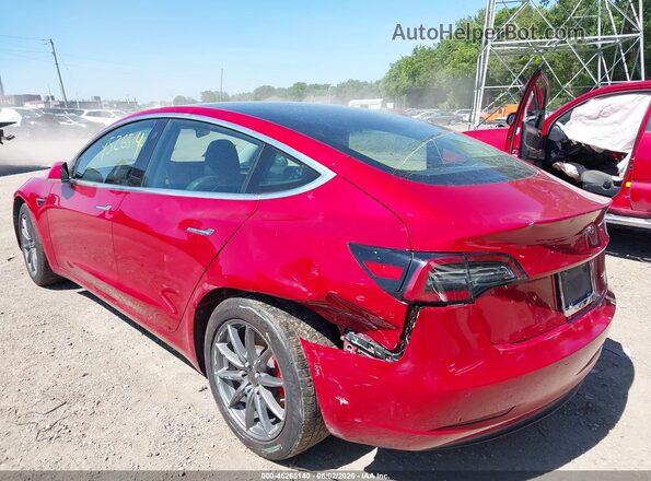 5YJ3E1EB0KF237669 2019 TESLA MODEL 3 Красный Вид спереди