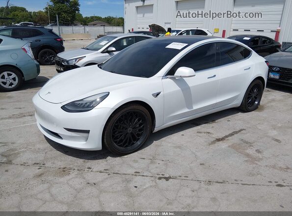 5YJ3E1EB0KF494640 2019 TESLA MODEL 3 White Front left