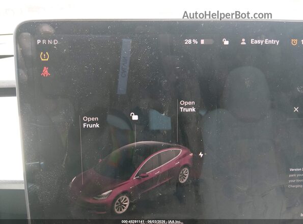 5YJ3E1EB0KF494640 2019 TESLA MODEL 3 White Rear seats view