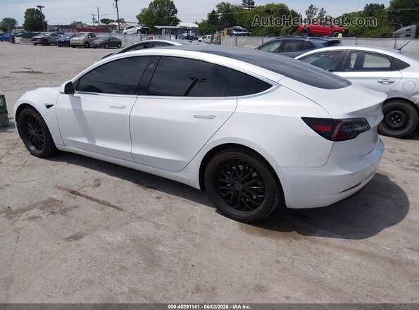 5YJ3E1EB0KF494640 2019 TESLA MODEL 3 White Rear left