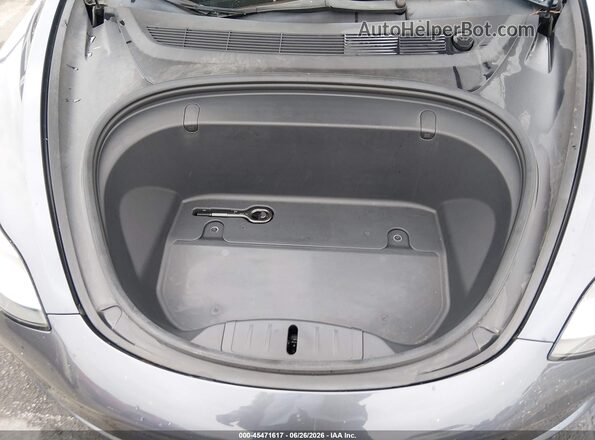 5YJ3E1EB0KF497828 2019 TESLA MODEL 3 Gray Widok z tyłu
