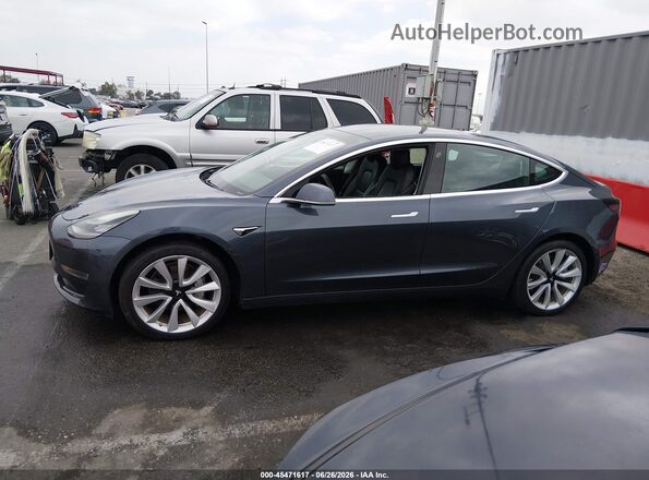 5YJ3E1EB0KF497828 2019 TESLA MODEL 3 Gray Widok wnętrza 360 stopni