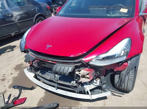 5YJ3E1EB0LF600277 2020 TESLA MODEL 3 Red 