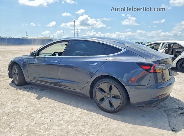 5YJ3E1EB0LF616396 2020 TESLA MODEL Gray Задня ліва чверть