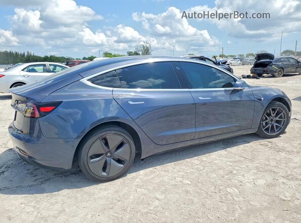 5YJ3E1EB0LF616396 2020 TESLA MODEL Gray Задня права чверть