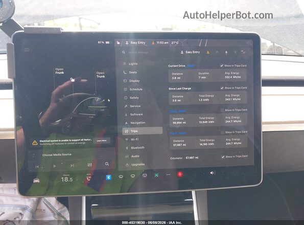 5YJ3E1EB0LF635028 2020 TESLA MODEL 3 Black 