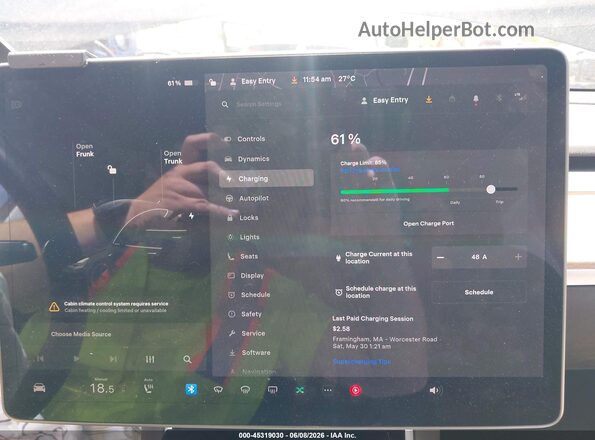5YJ3E1EB0LF635028 2020 TESLA MODEL 3 Black 