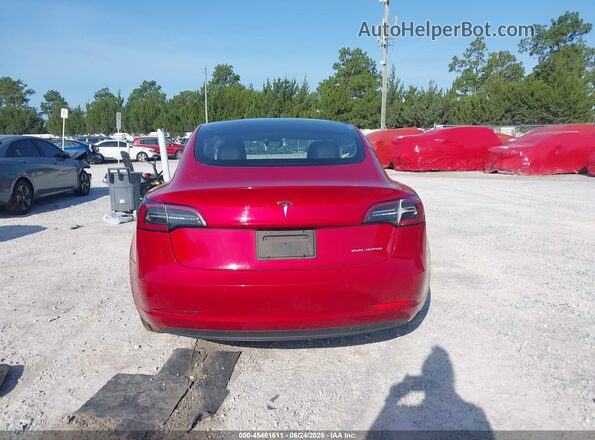 5YJ3E1EB0MF012915 2021 TESLA MODEL 3 Red 