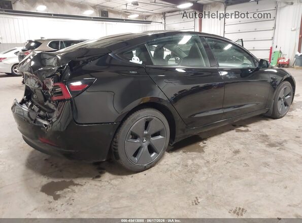 5YJ3E1EB0MF065579 2021 TESLA MODEL 3 Black Tył prawy