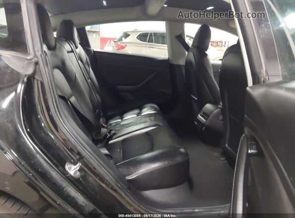 5YJ3E1EB0MF065579 2021 TESLA MODEL 3 Black Widok naklejki z numerem VIN