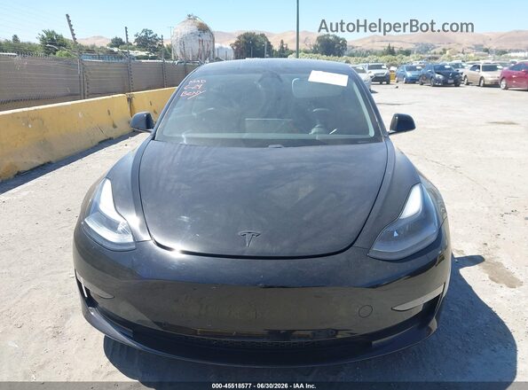 5YJ3E1EB0MF073665 2021 TESLA MODEL 3 Черный Вид щитка приборов