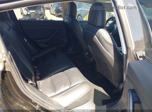 5YJ3E1EB0MF073665 2021 TESLA MODEL 3 Черный Вид наклейки с VIN-кодом
