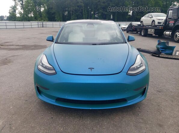 5YJ3E1EB0MF837014 2021 TESLA MODEL Two Tone Front view
