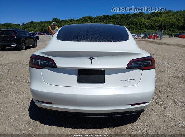 5YJ3E1EB0NF109291 2022 TESLA MODEL 3 White სალონის 360-გრადუსიანი ხედი