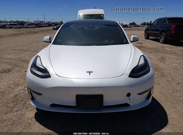 5YJ3E1EB0NF109291 2022 TESLA MODEL 3 White უკანა ხედი
