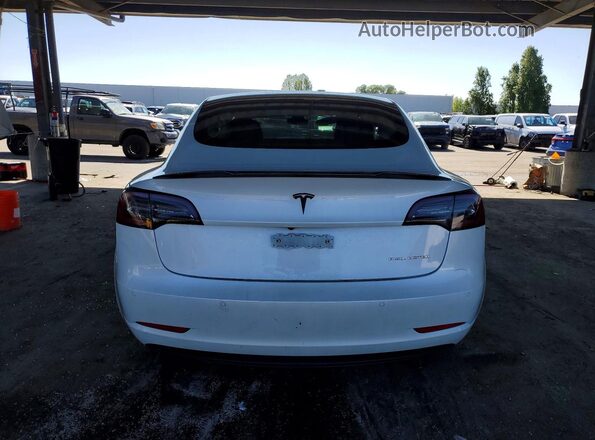 5YJ3E1EB0NF143327 2022 TESLA MODEL White 