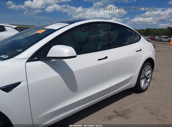 5YJ3E1EB0NF155350 2022 TESLA MODEL 3 White 