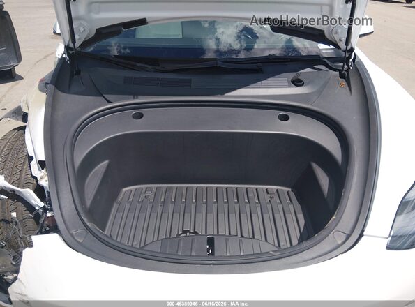 5YJ3E1EB0NF155350 2022 TESLA MODEL 3 White Вид ззаду