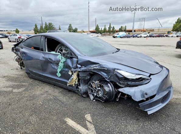 5YJ3E1EB0NF213201 2022 TESLA MODEL Синий 