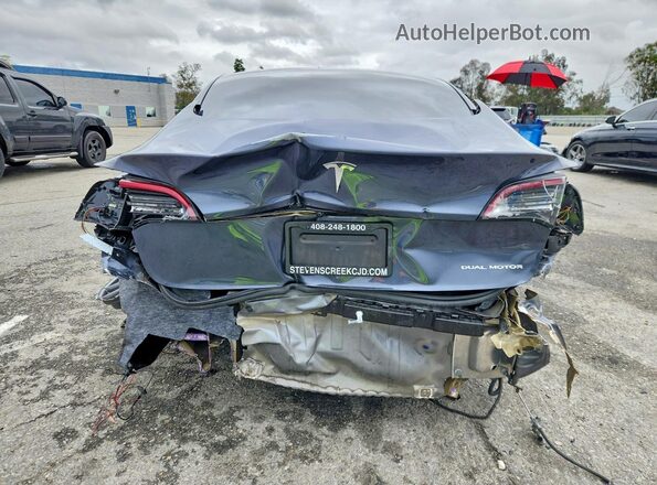 5YJ3E1EB0NF213201 2022 TESLA MODEL Синий 
