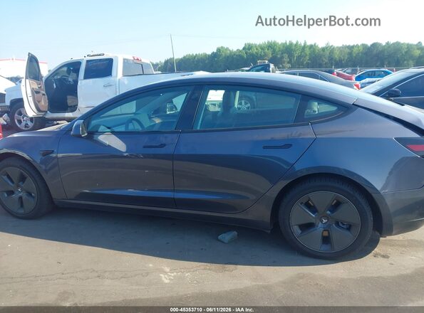5YJ3E1EB0NF248871 2022 TESLA MODEL 3 Gray 