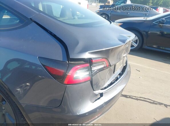 5YJ3E1EB0NF248871 2022 TESLA MODEL 3 Gray 