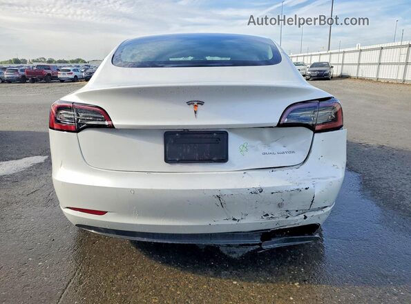 5YJ3E1EB0NF259546 2022 TESLA MODEL White 