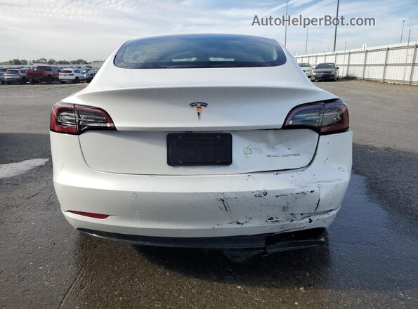 5YJ3E1EB0NF259546 2022 TESLA MODEL White 
