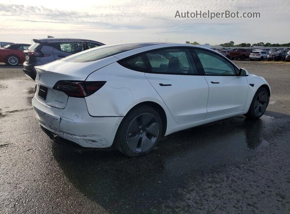 5YJ3E1EB0NF259546 2022 TESLA MODEL White 