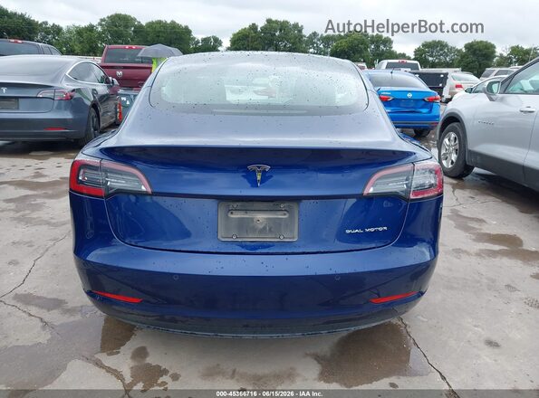 5YJ3E1EB0NF271518 2022 TESLA MODEL 3 Blue 
