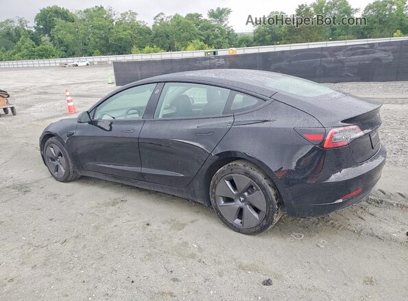 5YJ3E1EB0PF632233 2023 TESLA MODEL Black Հետևի ձախ